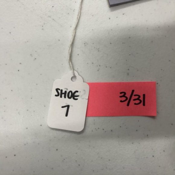 London Rebel Size 9 US High Wedge Heels Blush Pink - Picture 6 of 6